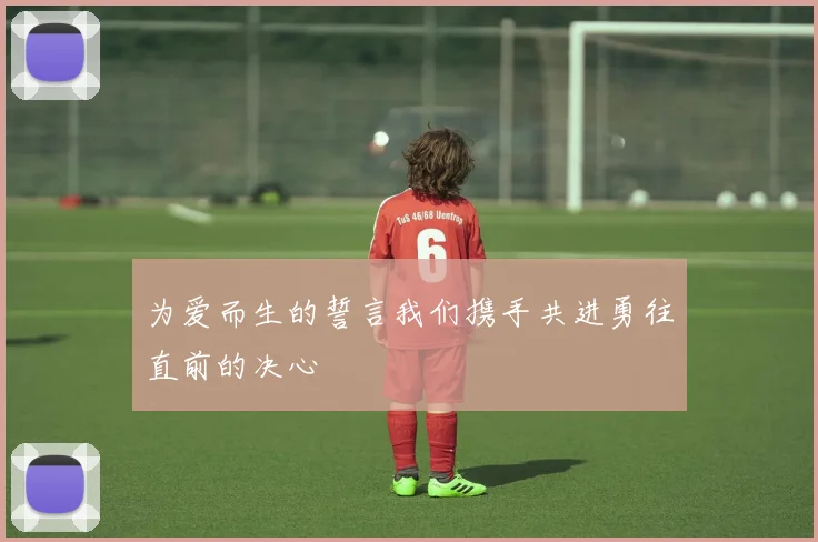 为爱而生的誓言我们携手共进勇往直前的决心